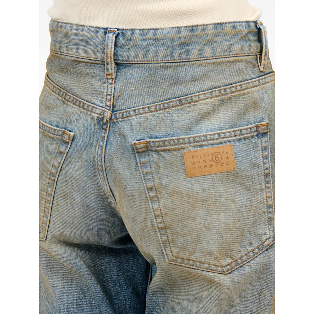 Mm6 Maison Margiela Straight-Leg Jeans