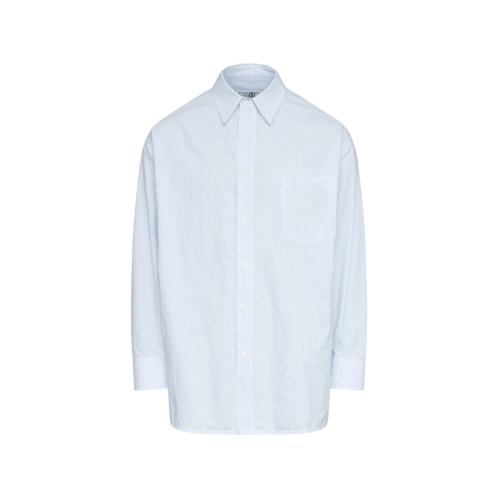 Mm6 Maison Margiela Long Sleeve Striped Shirt