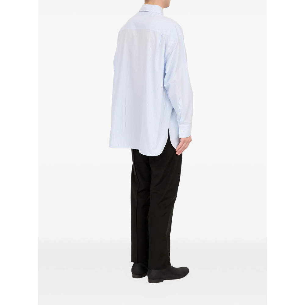 Mm6 Maison Margiela Striped Poplin Shirt