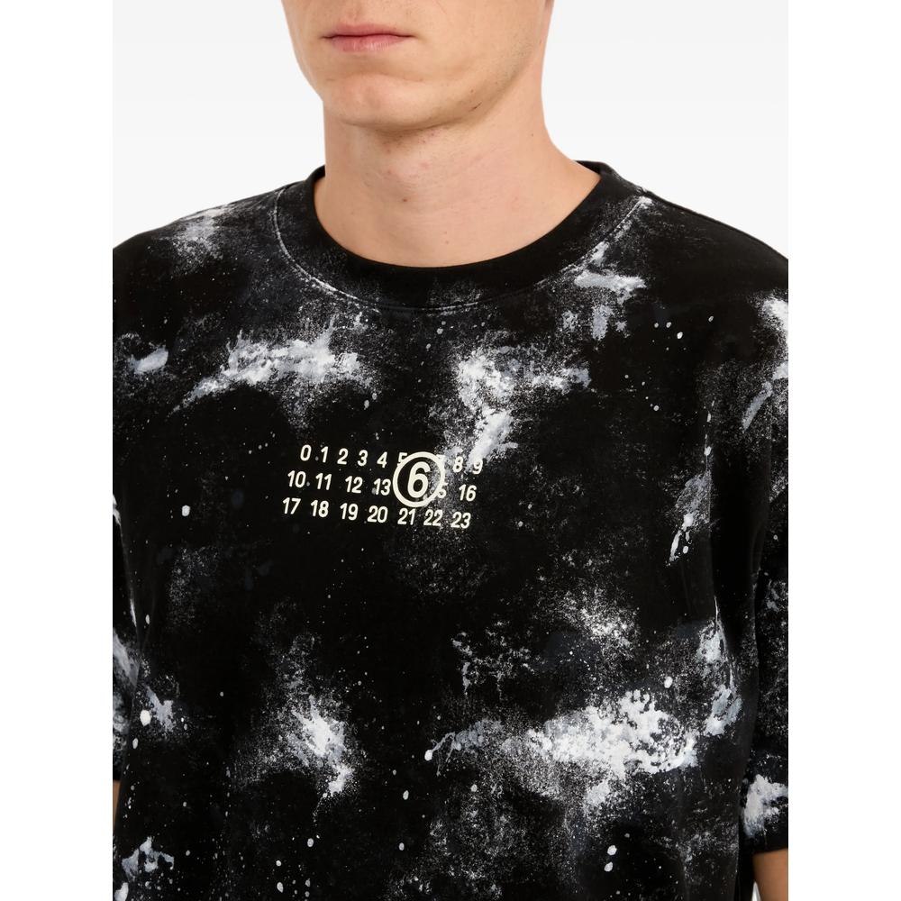 Mm6 Maison Margiela Paint Jersey T-Shirt