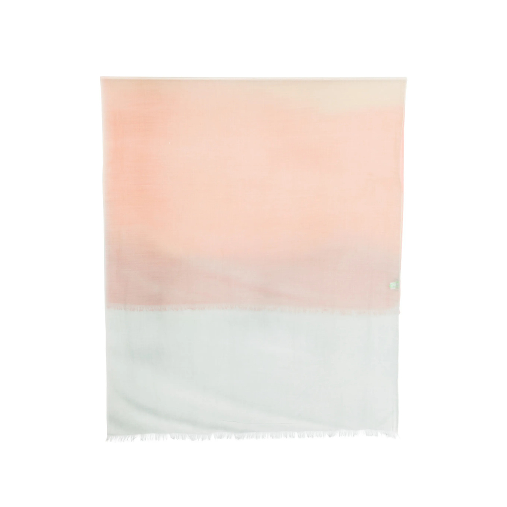 D'aniello Fringed Ombré-effect Scarf