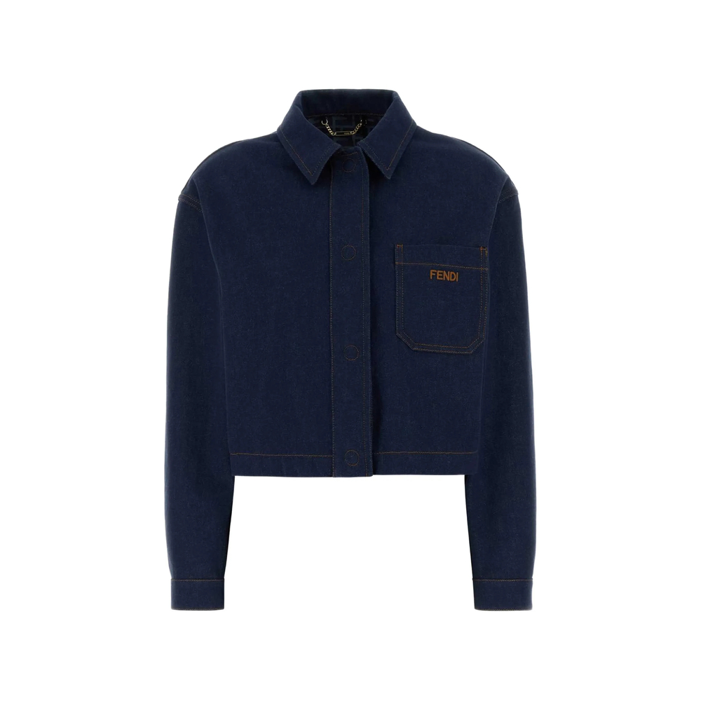 Fendi Pocket Denim Jacket