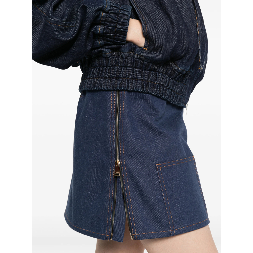 Mini Denim Skirt