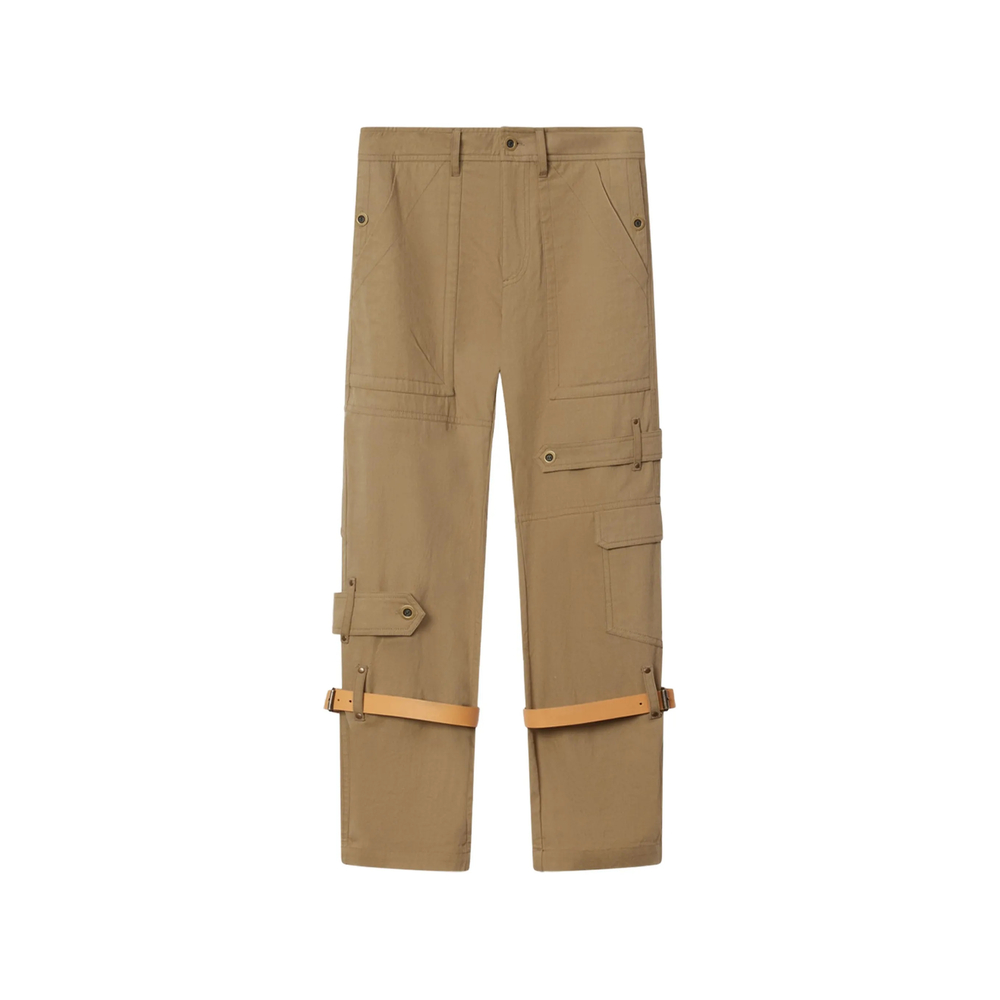 Isabel Marant Brinda Straight Trousers In Brown