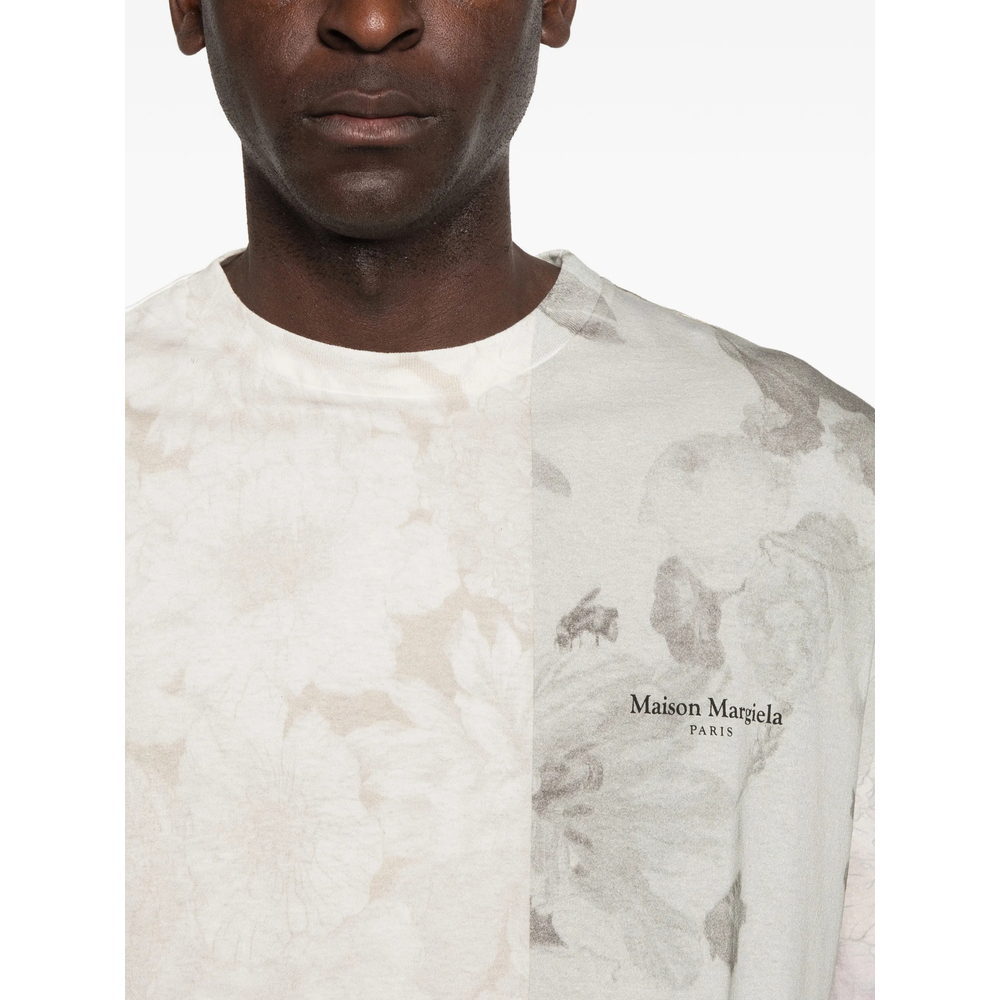 Floral-Print Crew-Neck T-Shirt