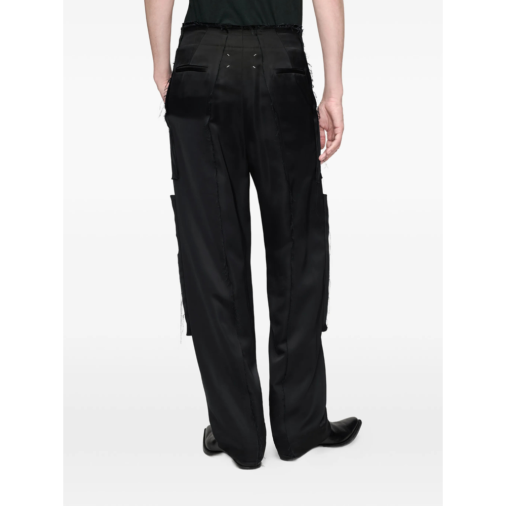 Patchwork Satin Trousers