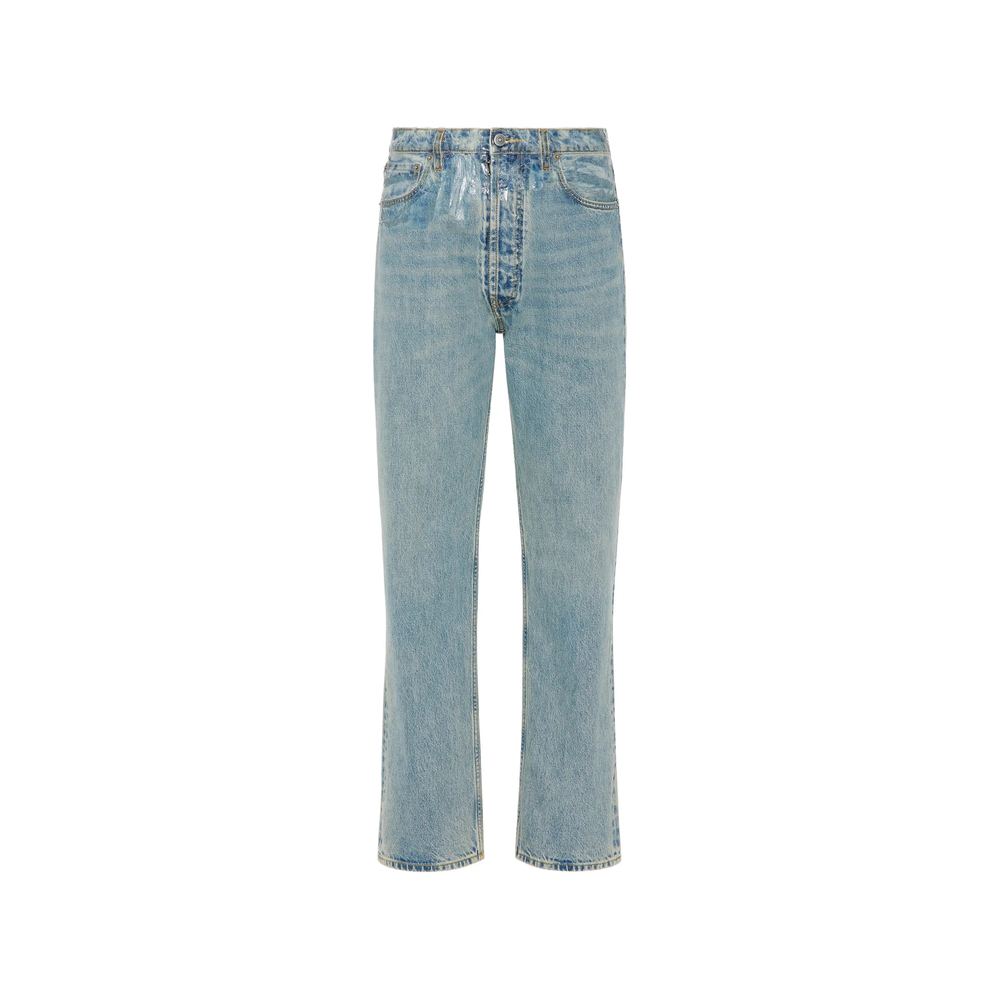 Maison Margiela Taped Straight-leg Jeans
