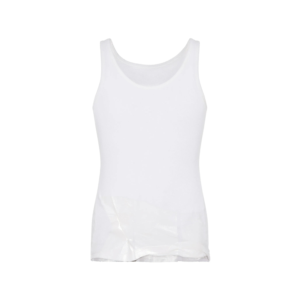 Maison Margiela Taped Cotton Tank Top