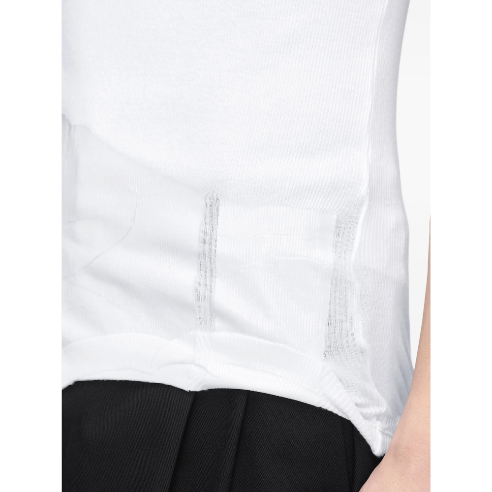 Taped Cotton Tank Top