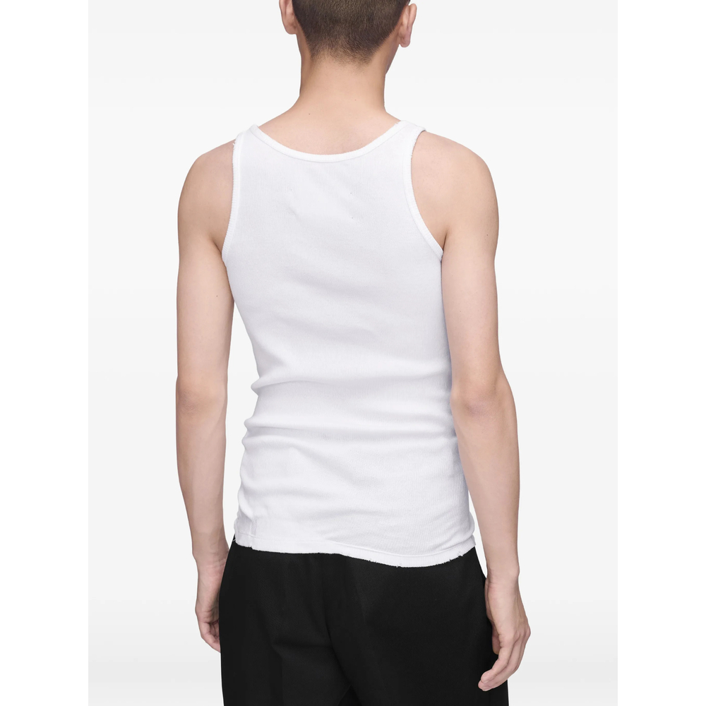 Taped Cotton Tank Top