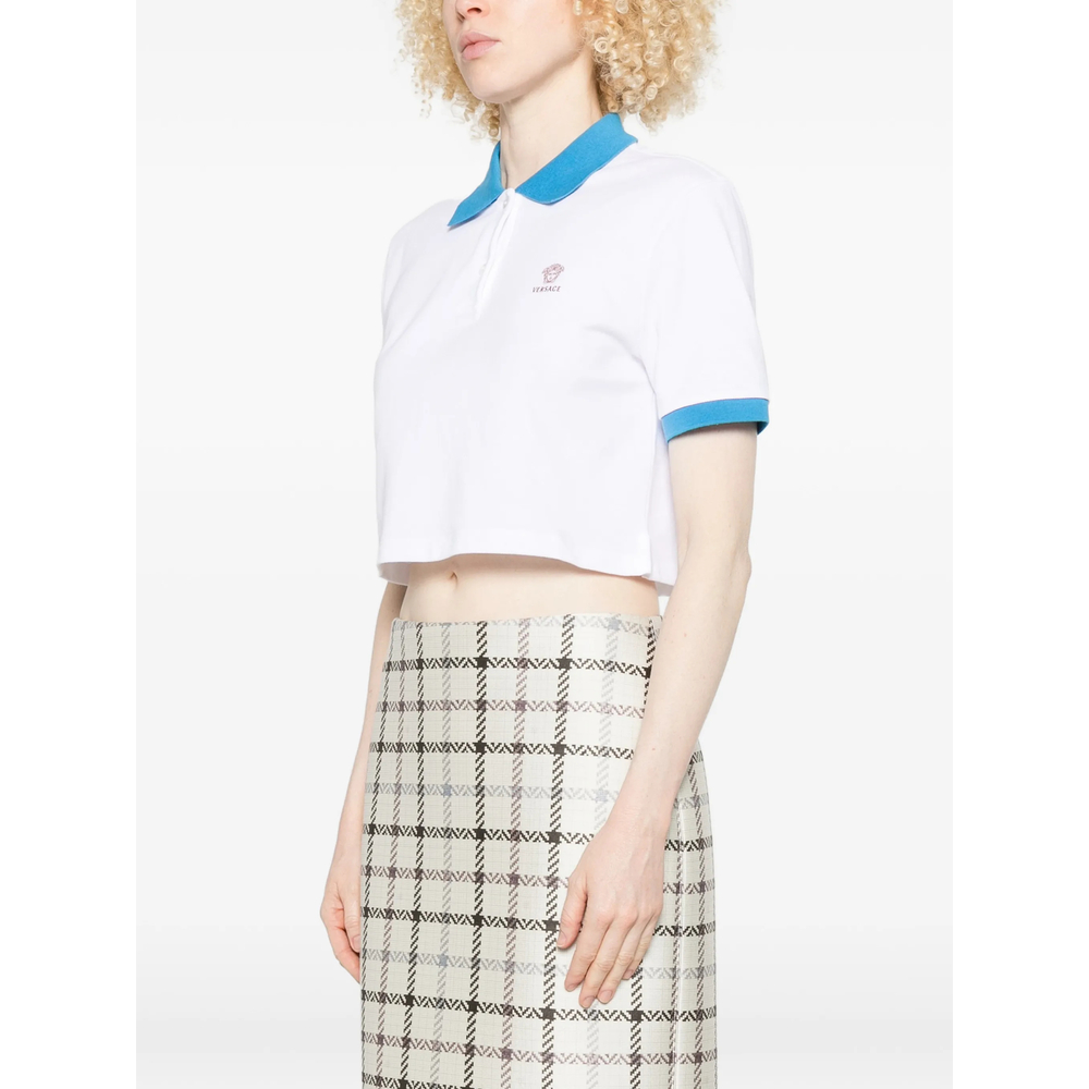 Cropped Trim Polo