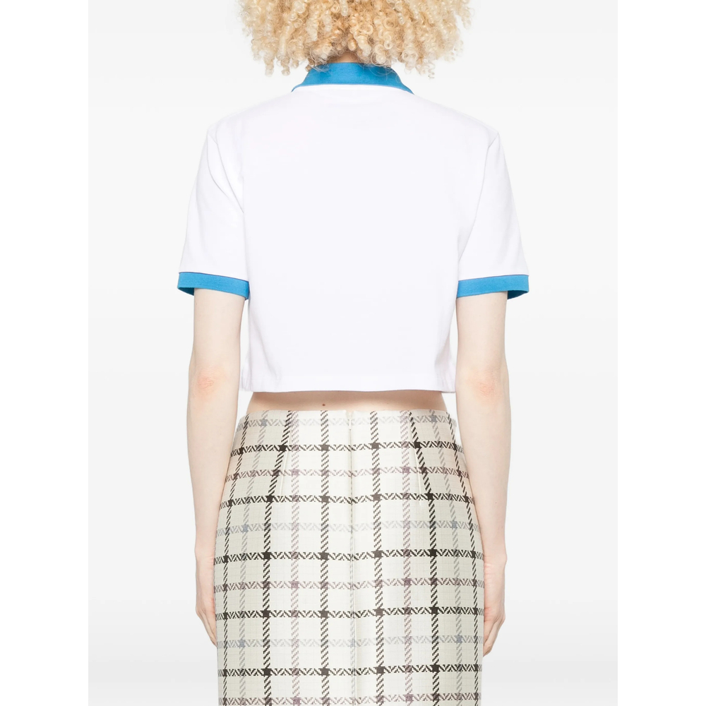 Cropped Trim Polo
