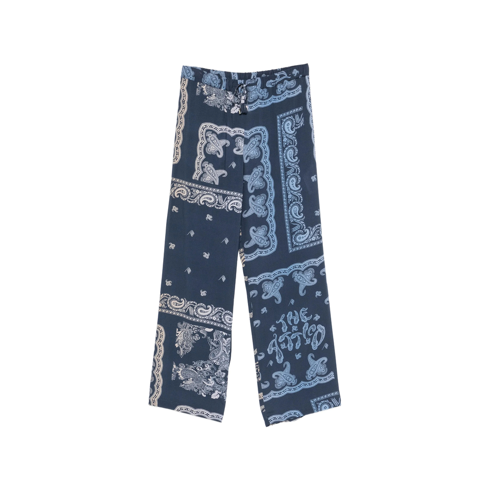 The Attico Paisley Drawstring Trousers