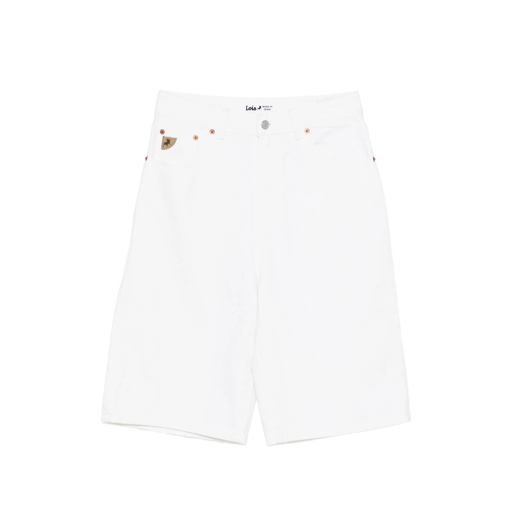 Lois Jeans Camille Logo Patch Shorts