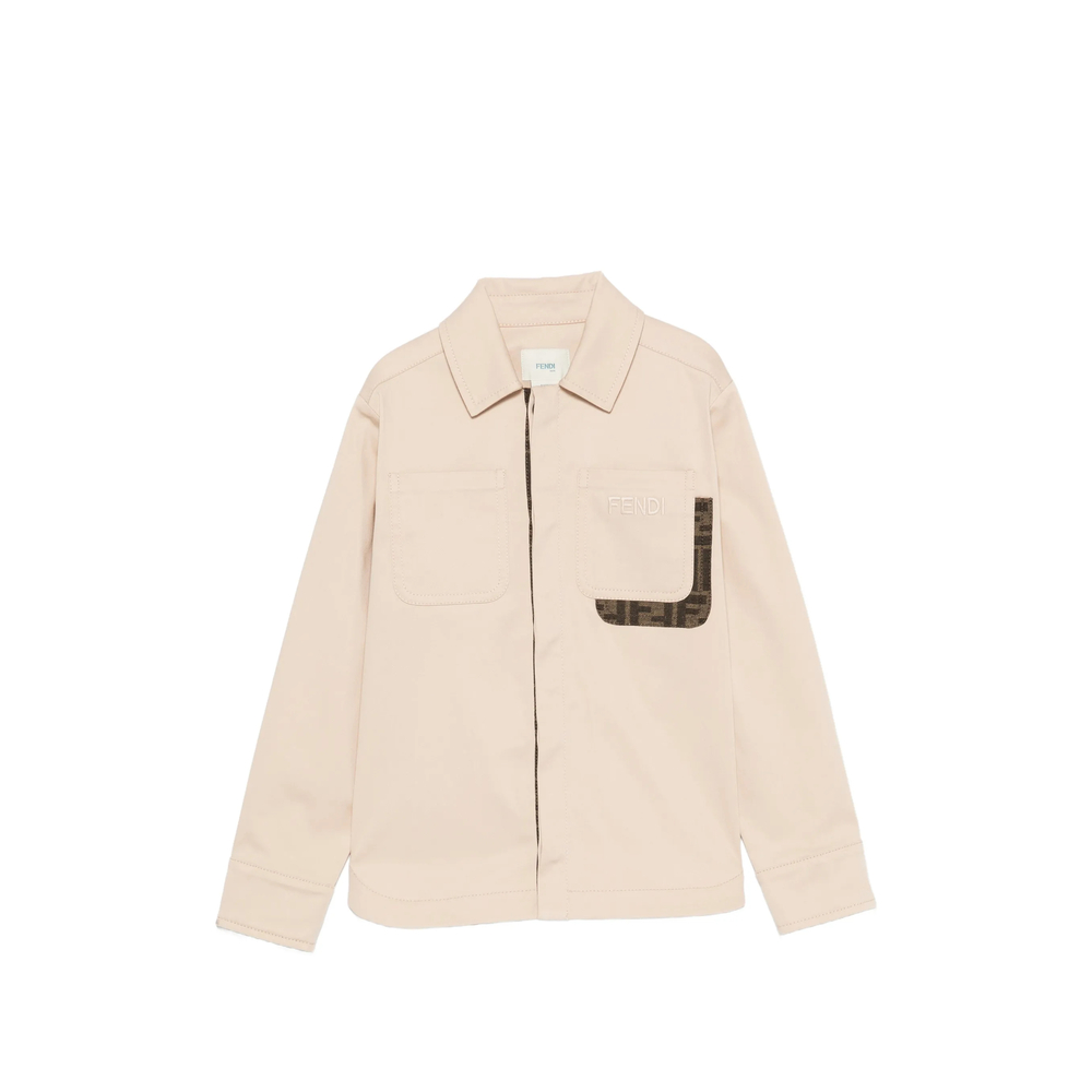 Fendi FF-motif Patch-pocket Shirt