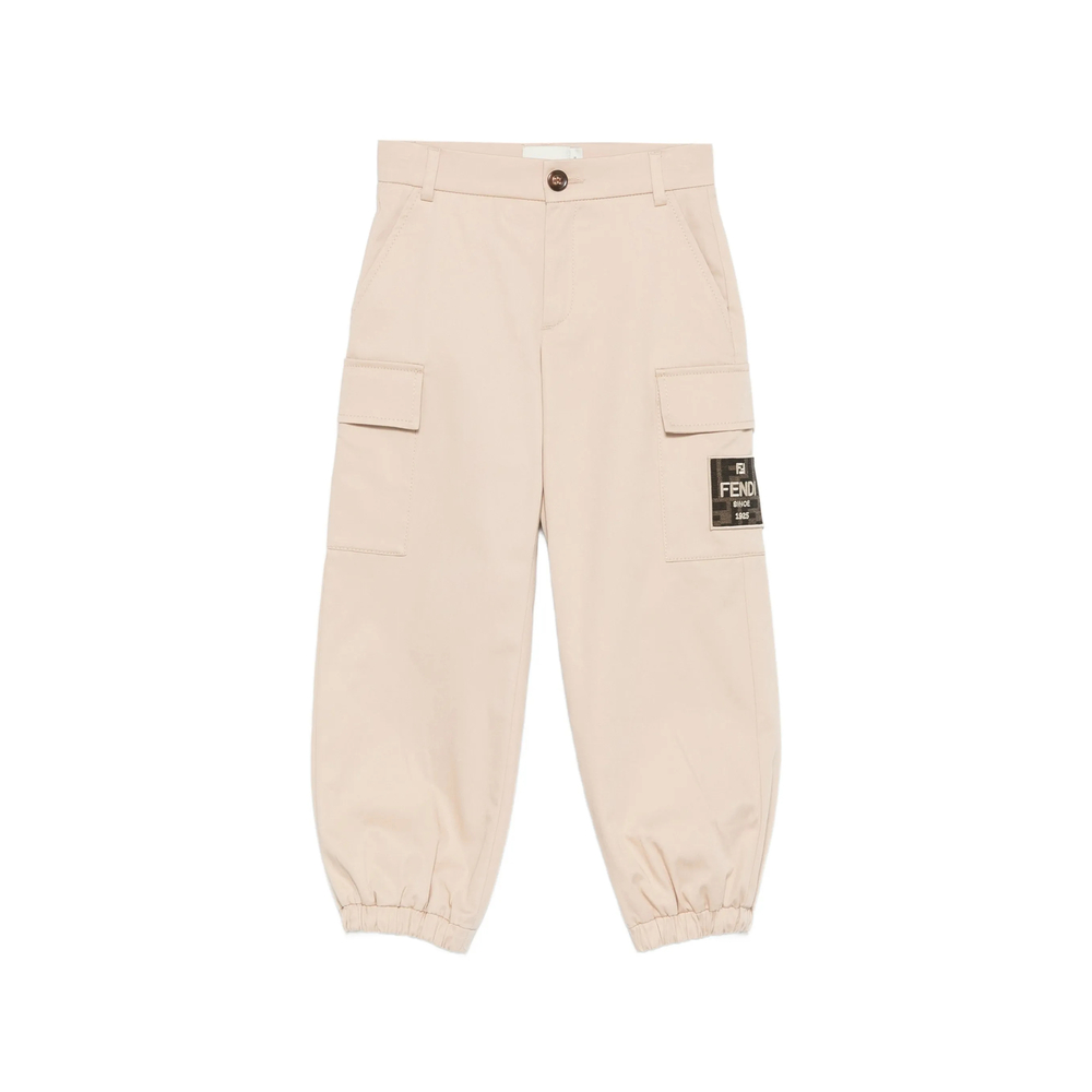 Fendi Logo-patch Cargo Pants