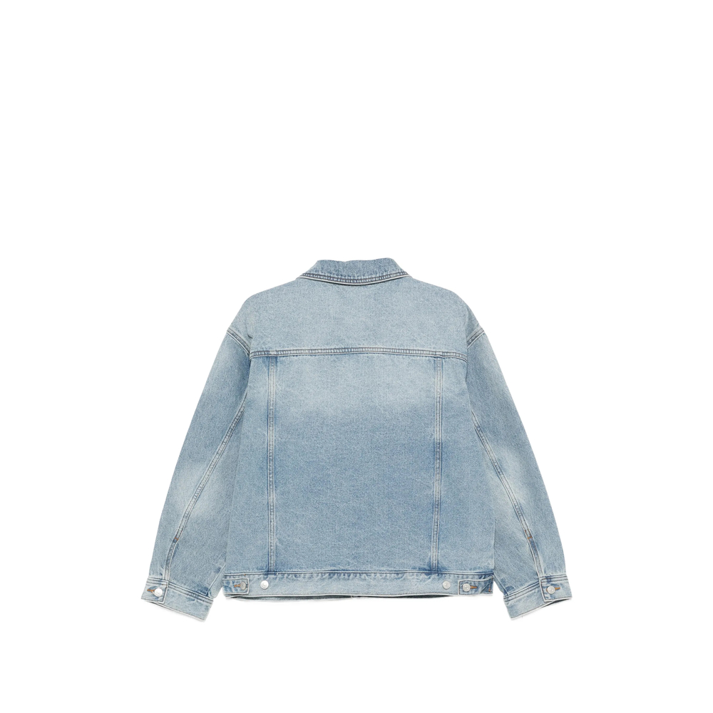 Flap-Pocket Denim Jacket