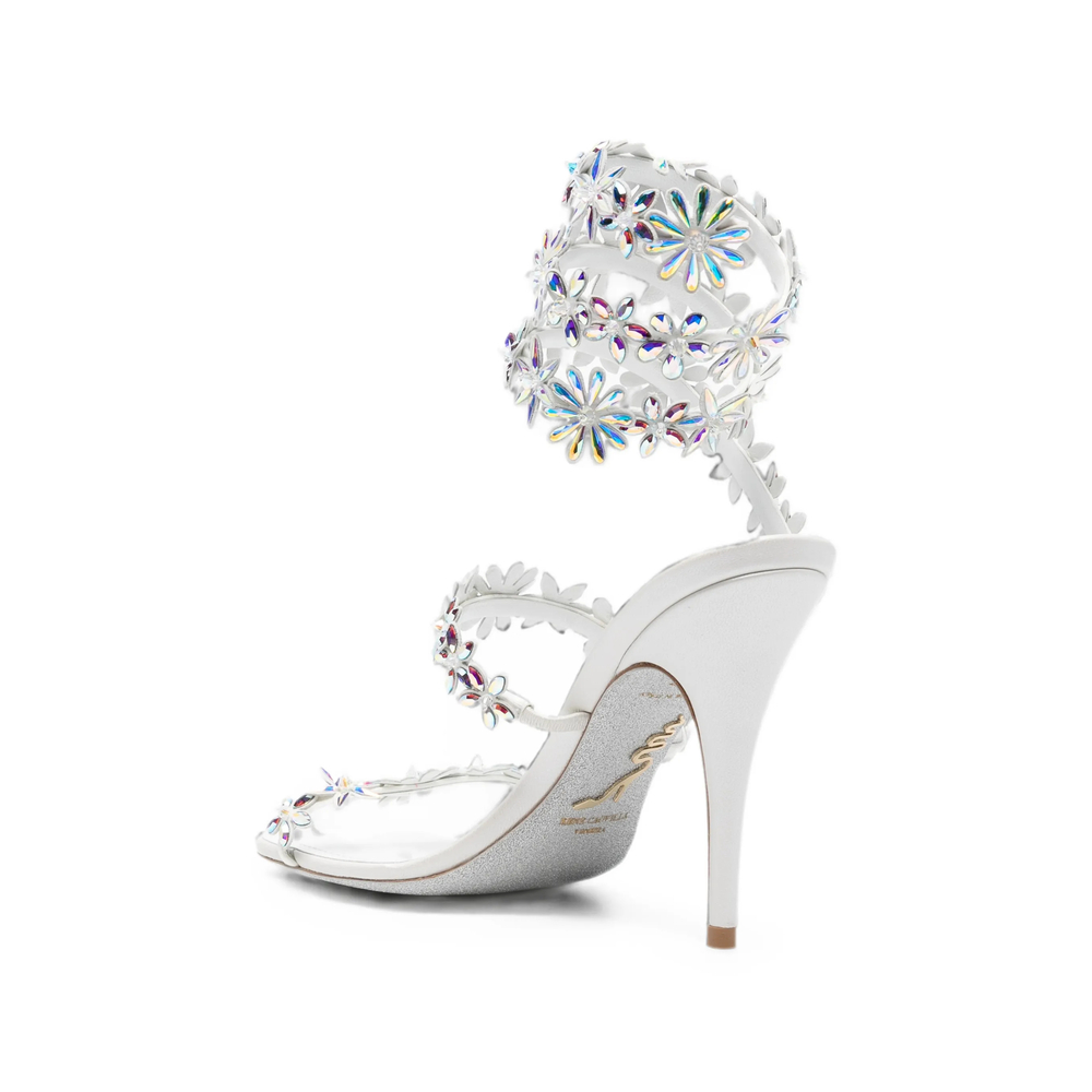 Eva Floral-Embellished Sandals
