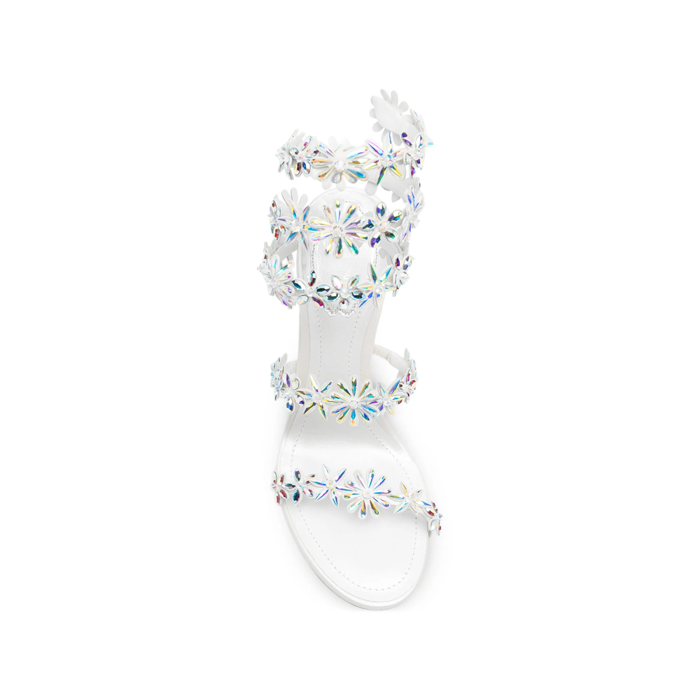 Eva Floral-Embellished Sandals