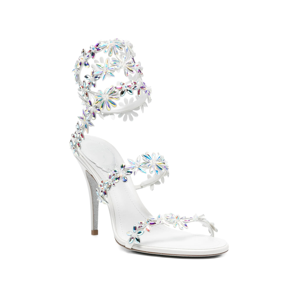 Eva Floral-Embellished Sandals