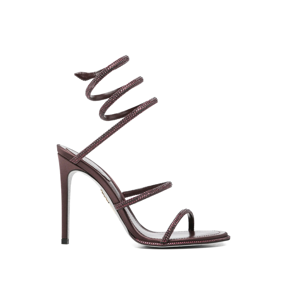 Rene Caovilla Cleo Crystal-embellished Sandals