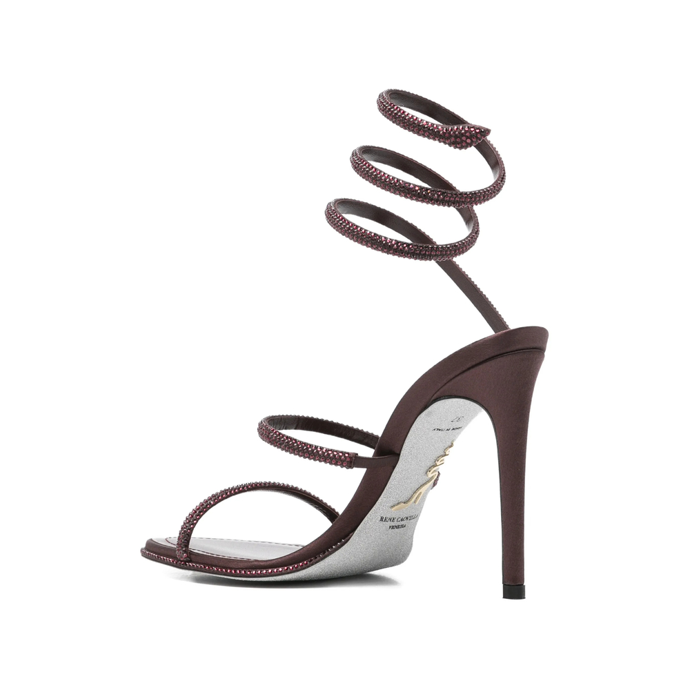Cleo Crystal-Embellished Sandals
