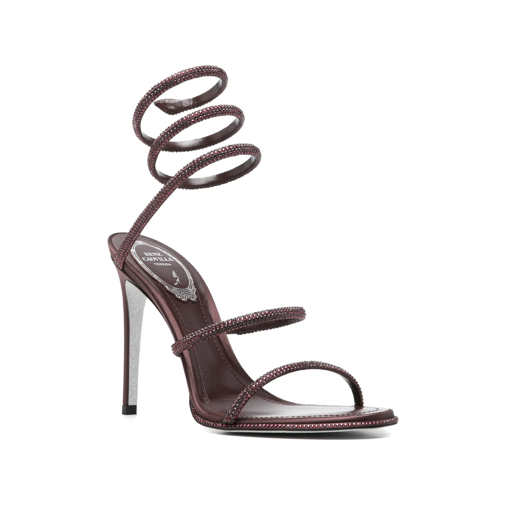 Cleo Crystal-Embellished Sandals