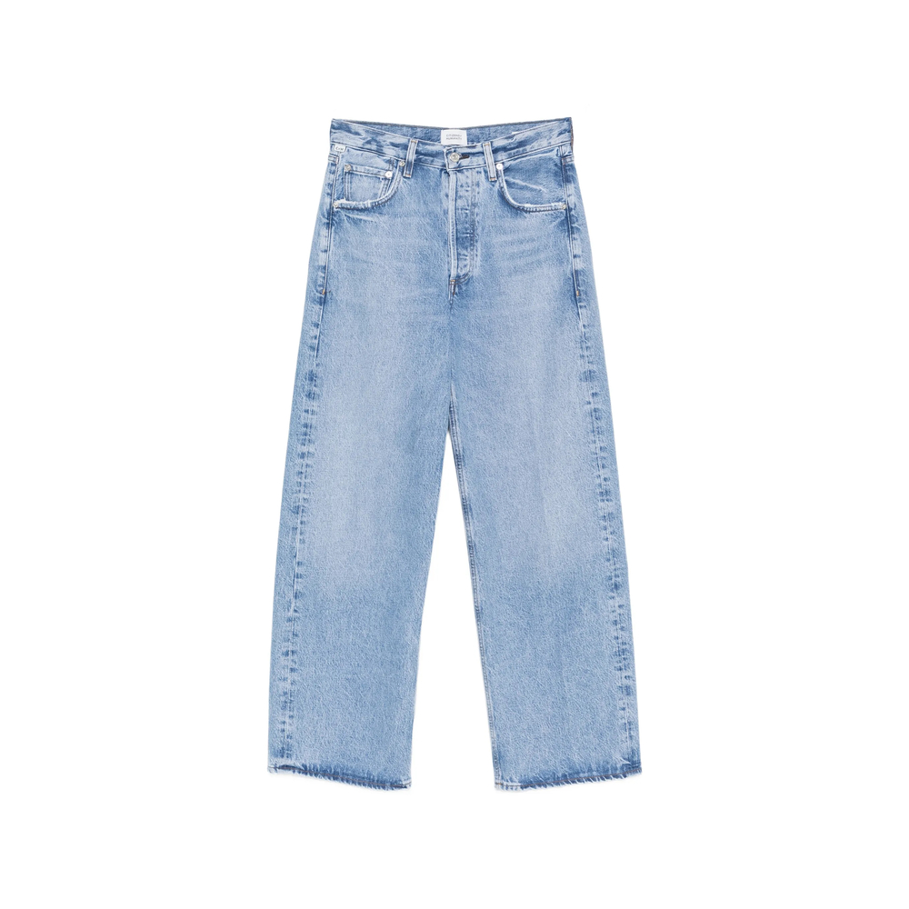 Citizens Of Humanity Ayla Faded-effect Wide-leg Jeans