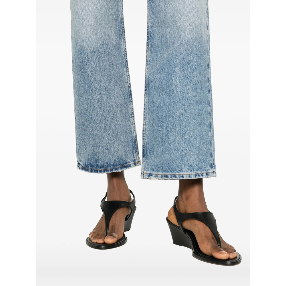 Faye Faded Straight-Leg Jeans