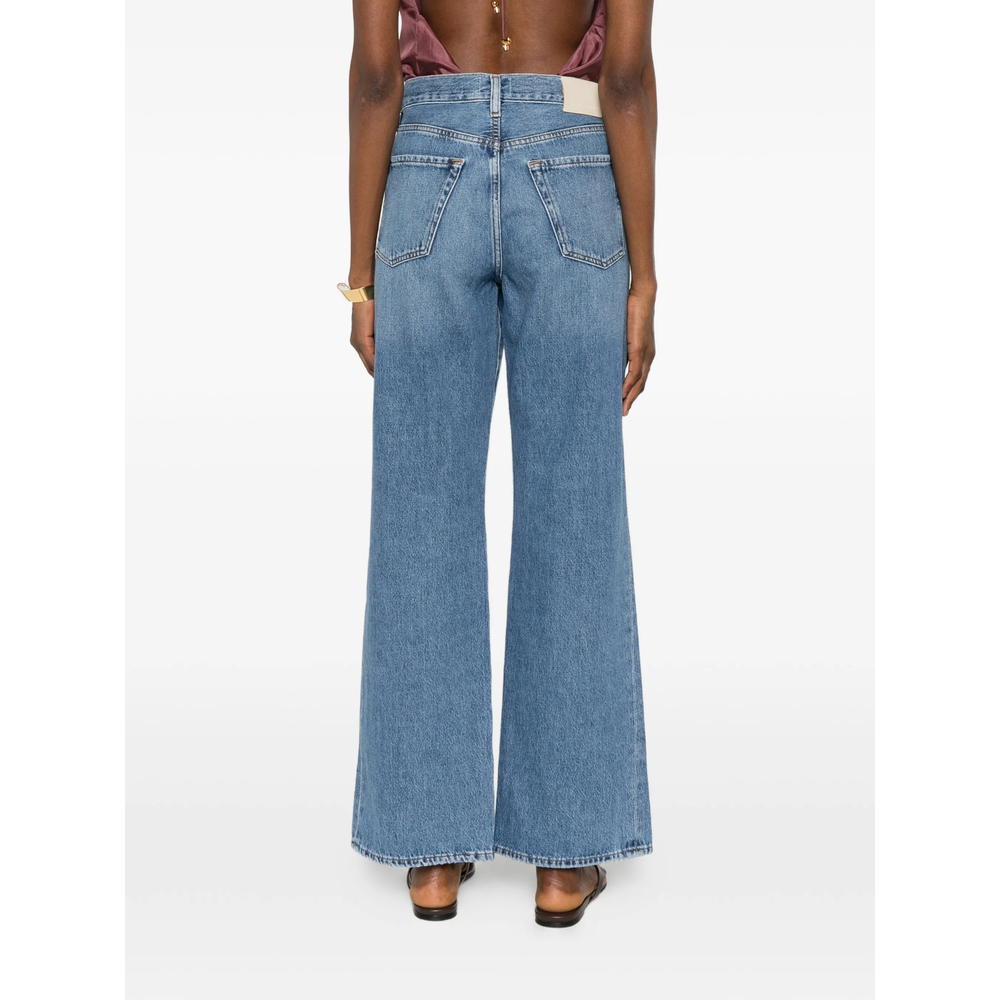 Side-Slit Jeans
