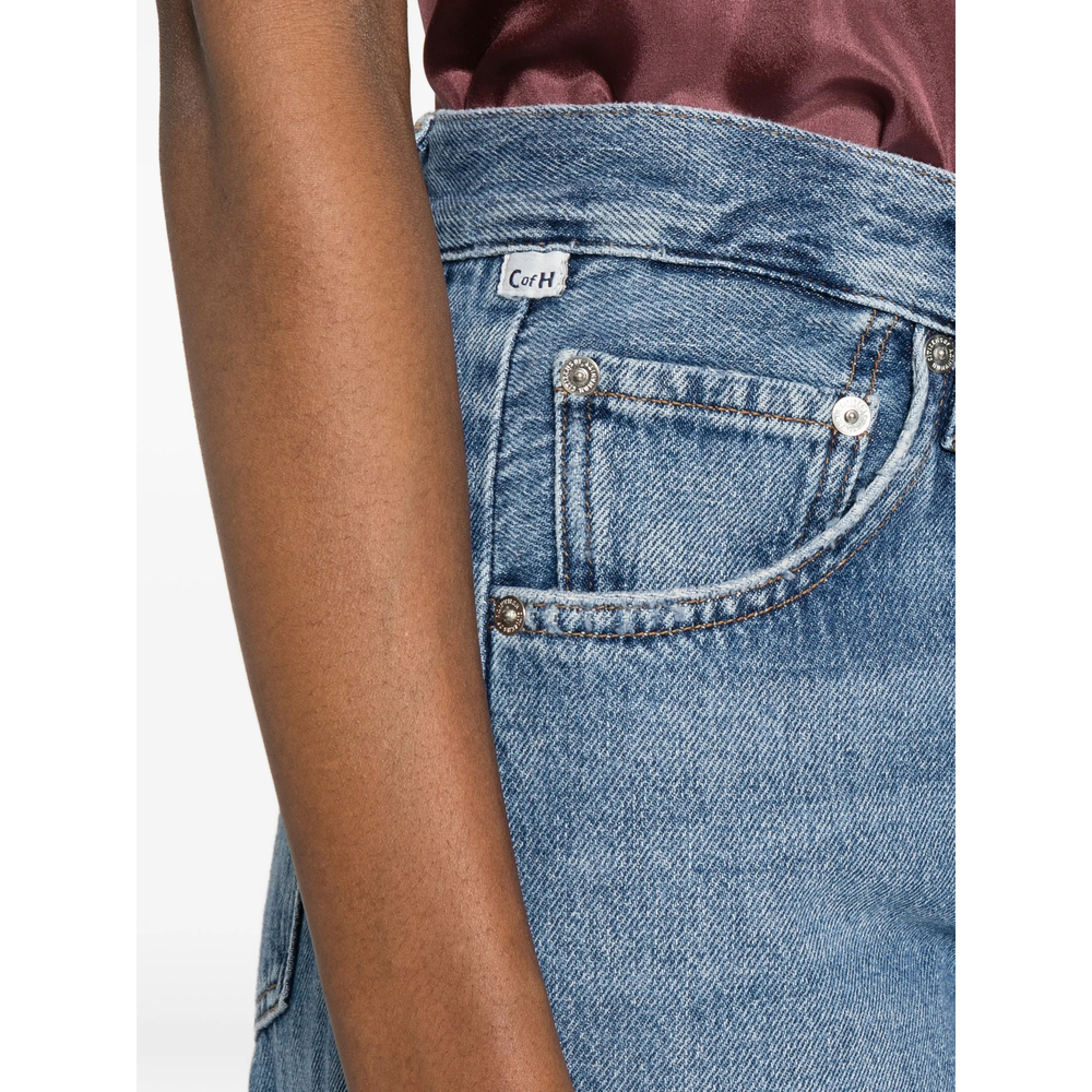 Side-Slit Jeans