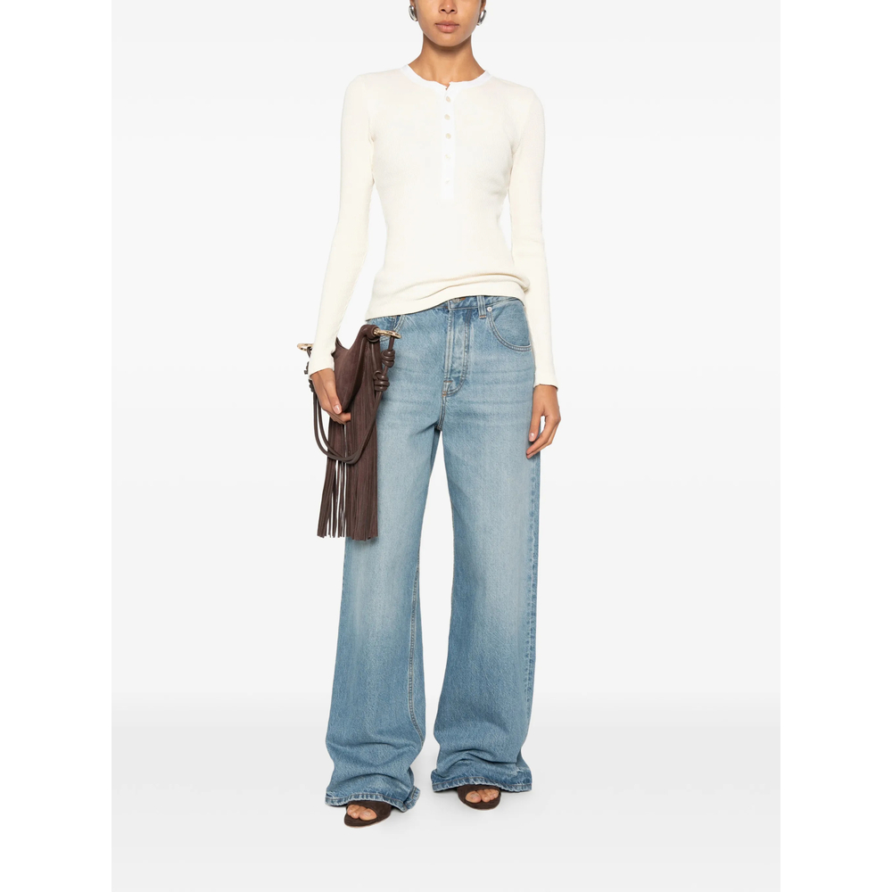 Drea Waffle-Knit Top