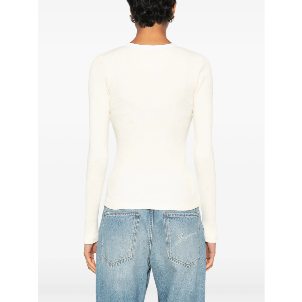 Drea Waffle-Knit Top