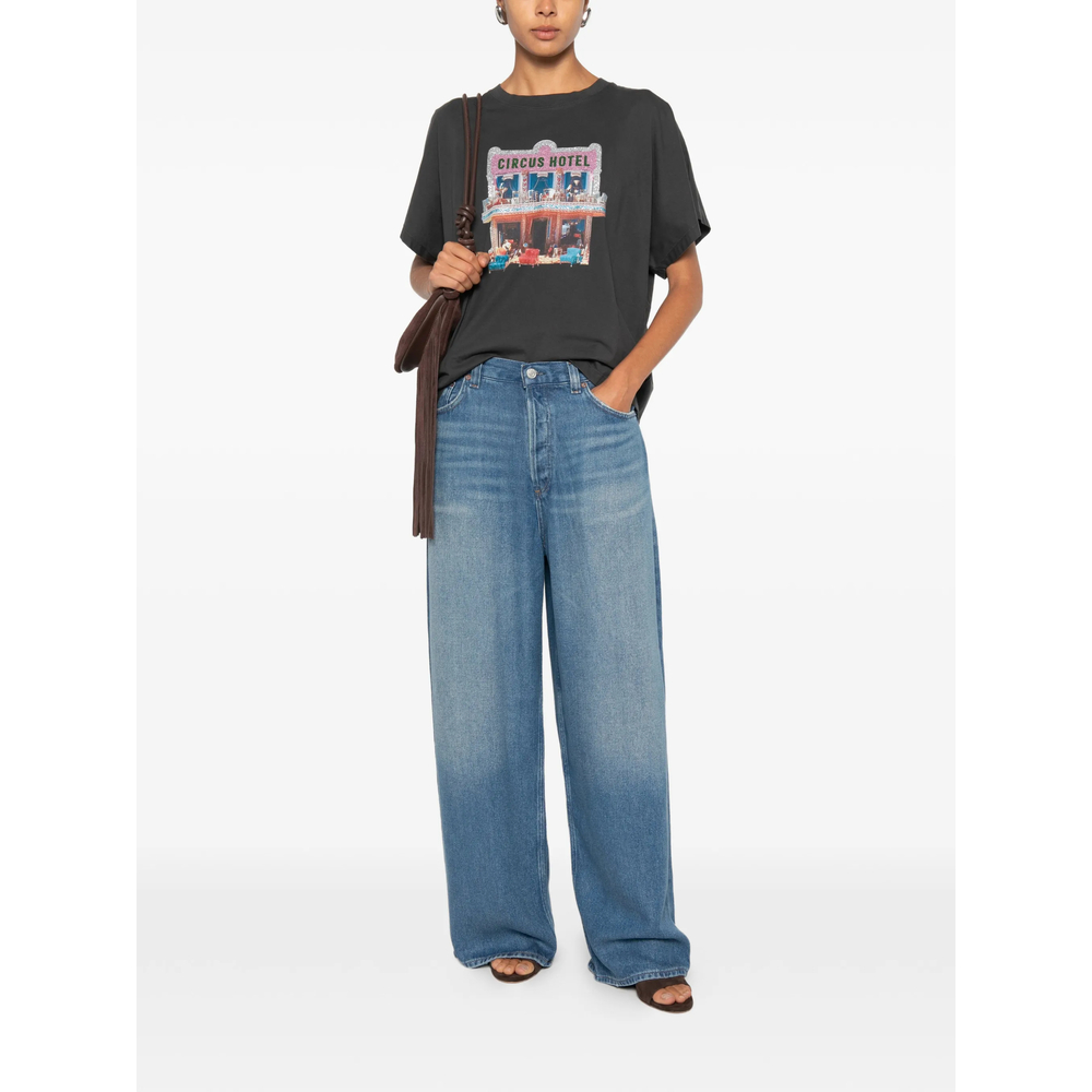 Flyweight Baggy-Fit Faded Denim Jeans