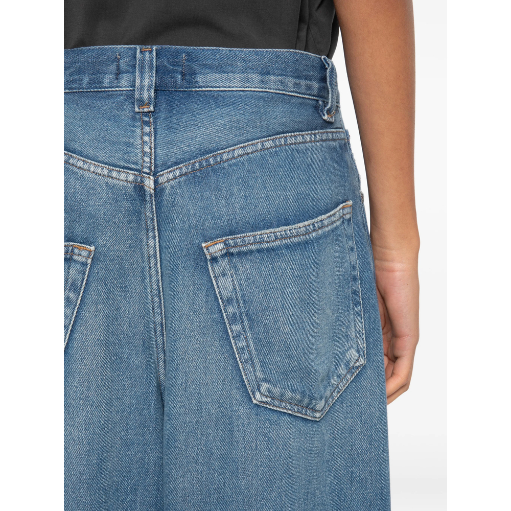 Flyweight Baggy-Fit Faded Denim Jeans