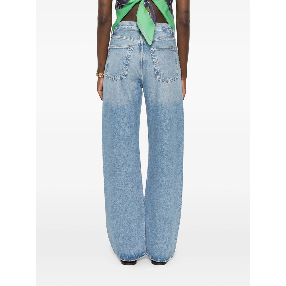 Faded Wide- Leg