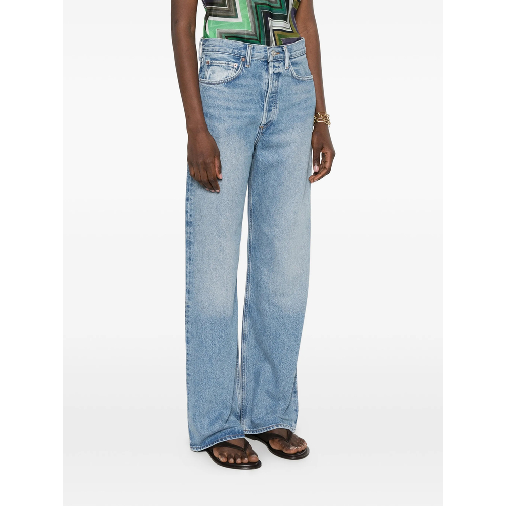 Faded Wide- Leg
