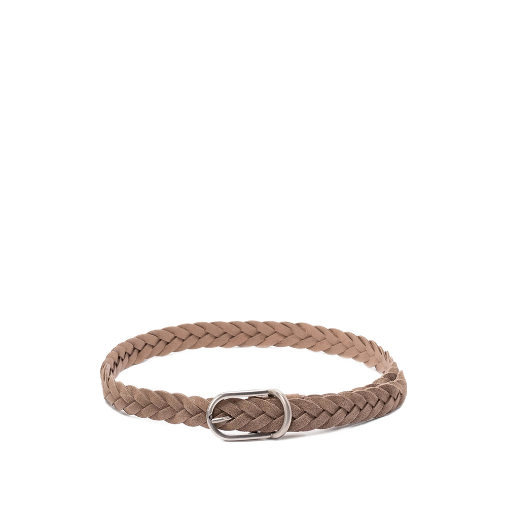 Brunello Cucinelli Braided Buckle Belt