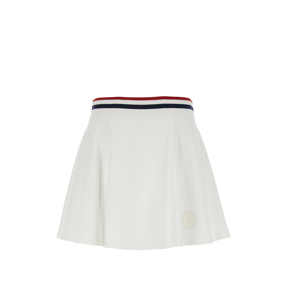 Brunello Cucinelli Striped-trim A-line Mini Skirt
