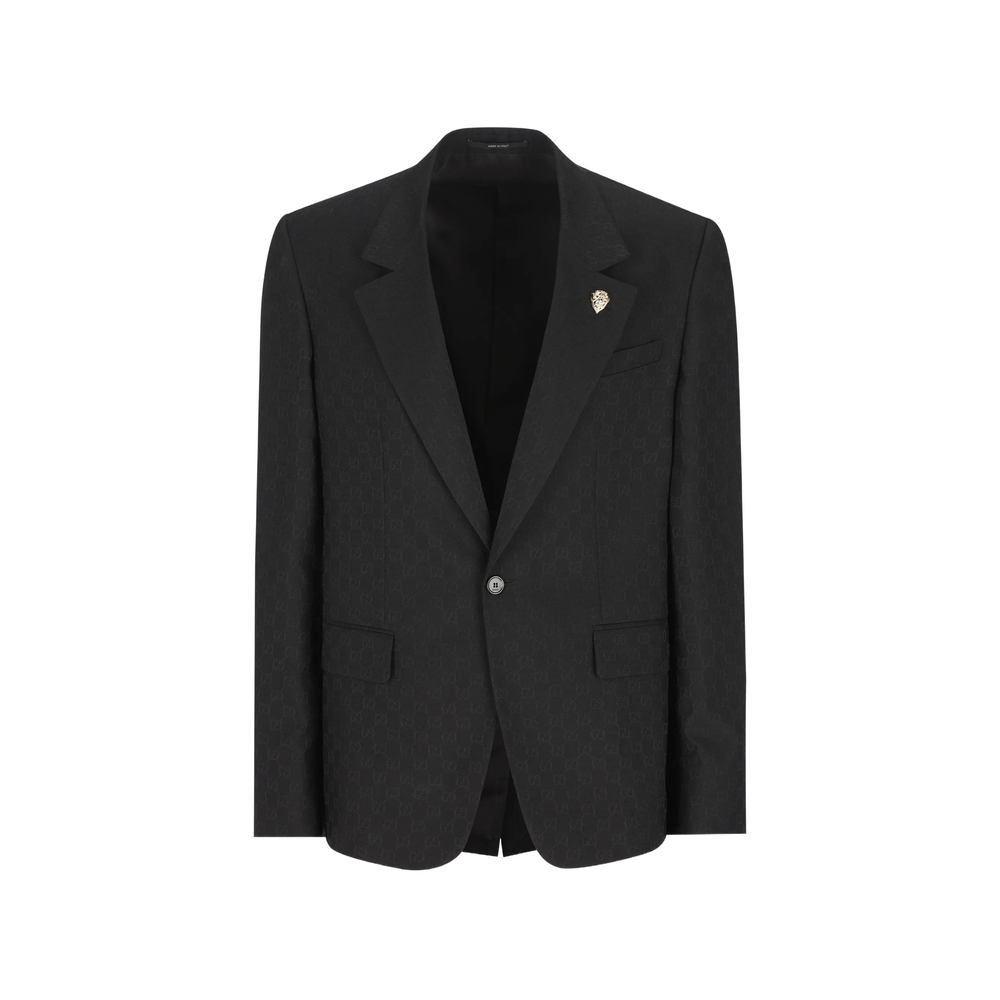 Gucci Patterned Pin Blazer