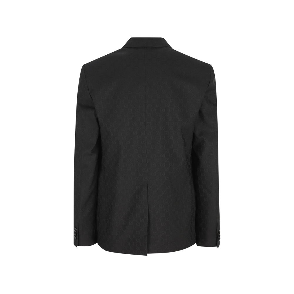 Single-Breasted GG Jacket