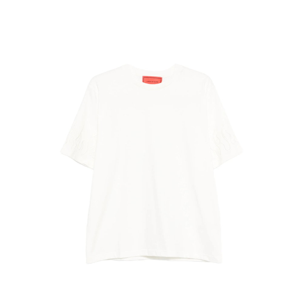 Vision Of Super Logo-embroidered T-shirt