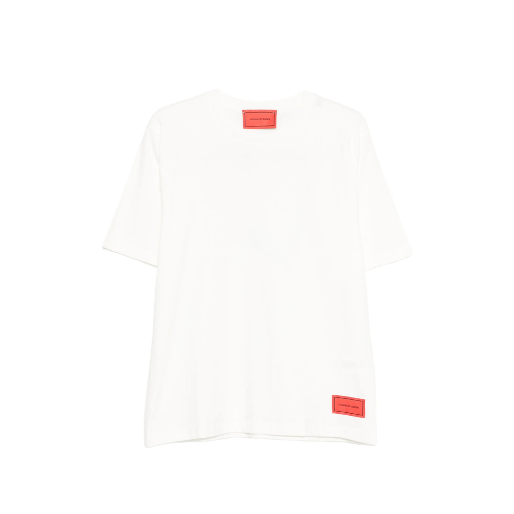 Vision Of Super Logo-detail T-shirt