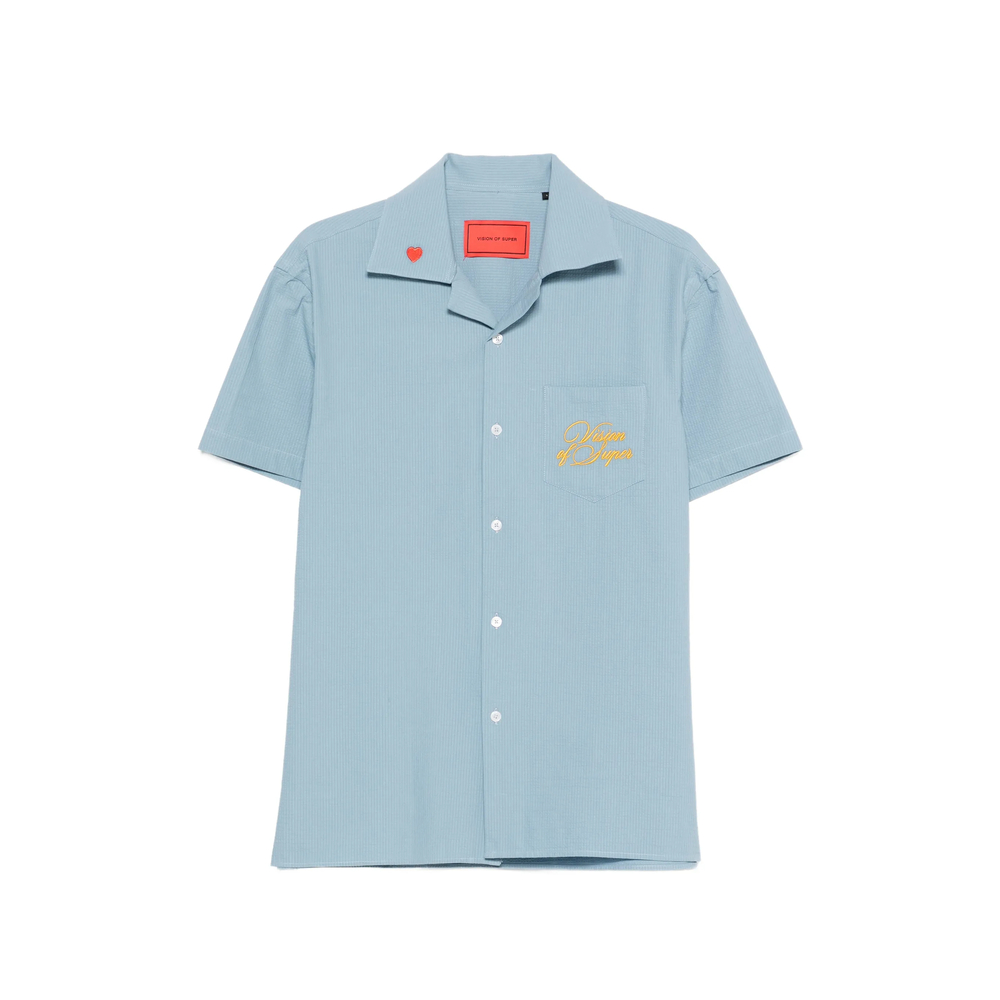Vision Of Super Logo-embroidered Shirt