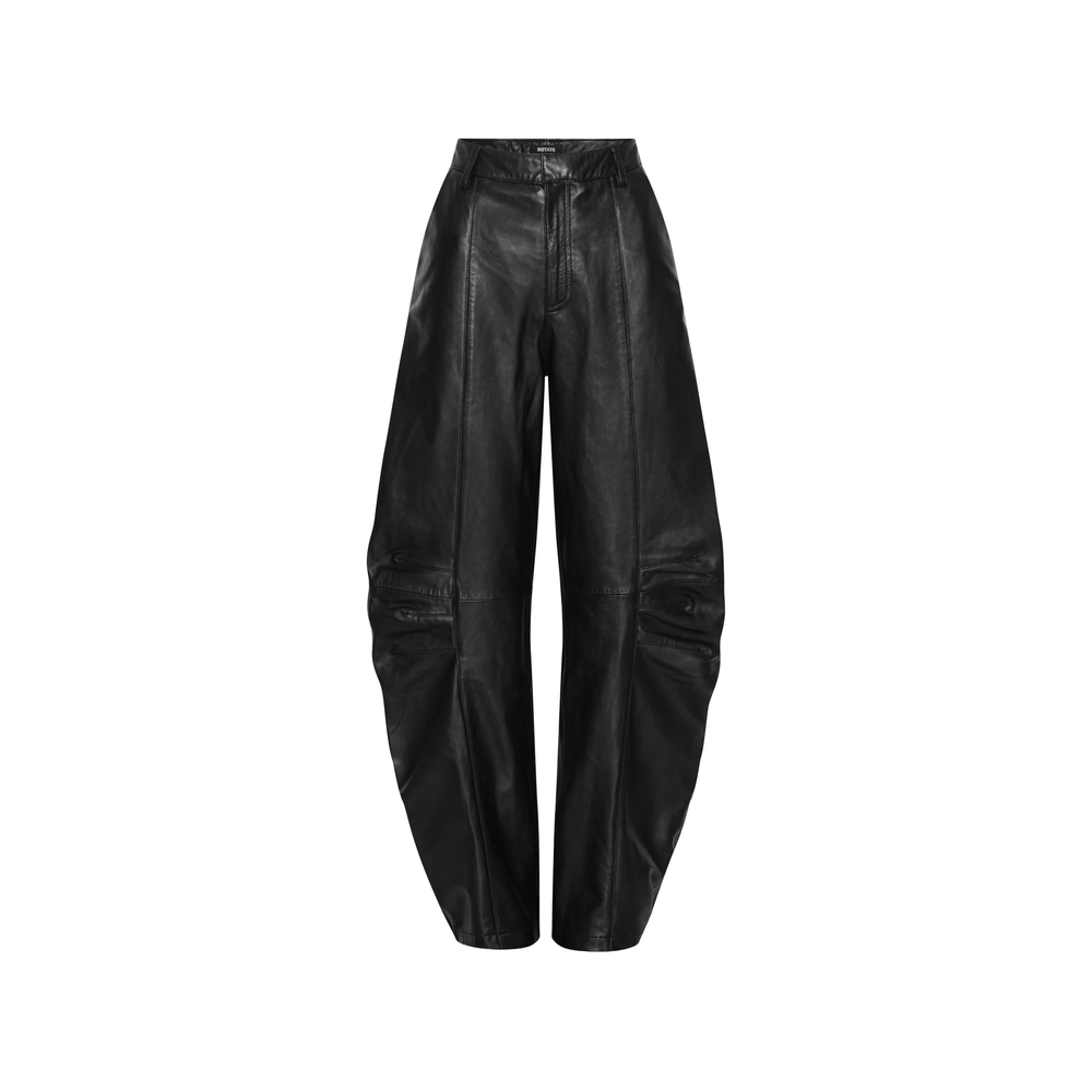 Rotate Leather Cargo Pants