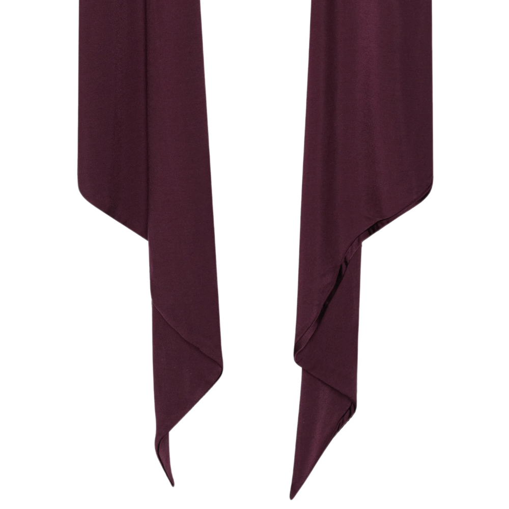 Long-Sleeved Scarf Blouse