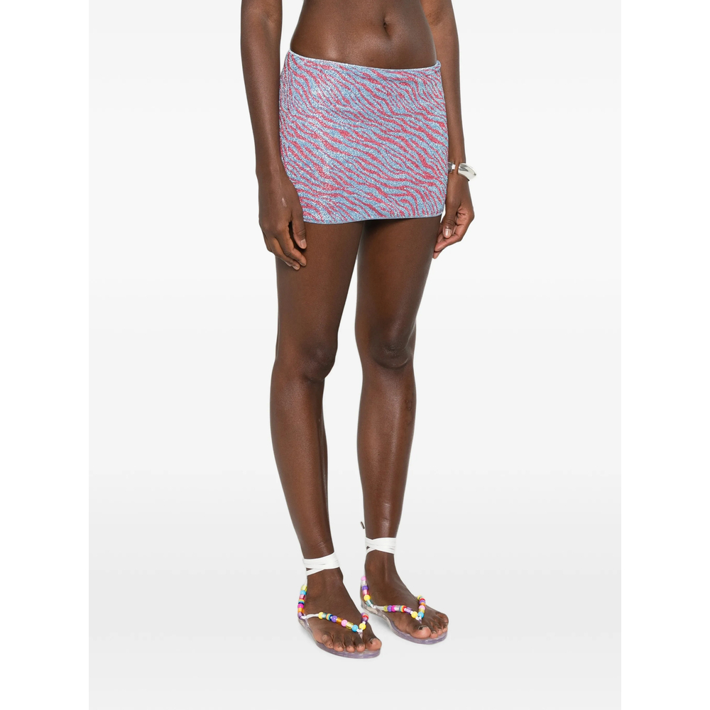 Oséree Animalier Skirt