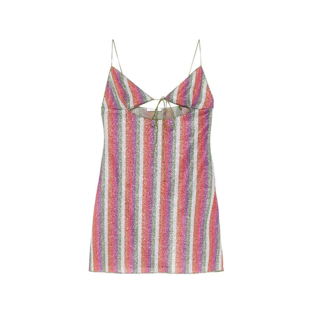 Oséree Striped Cut-out Dress
