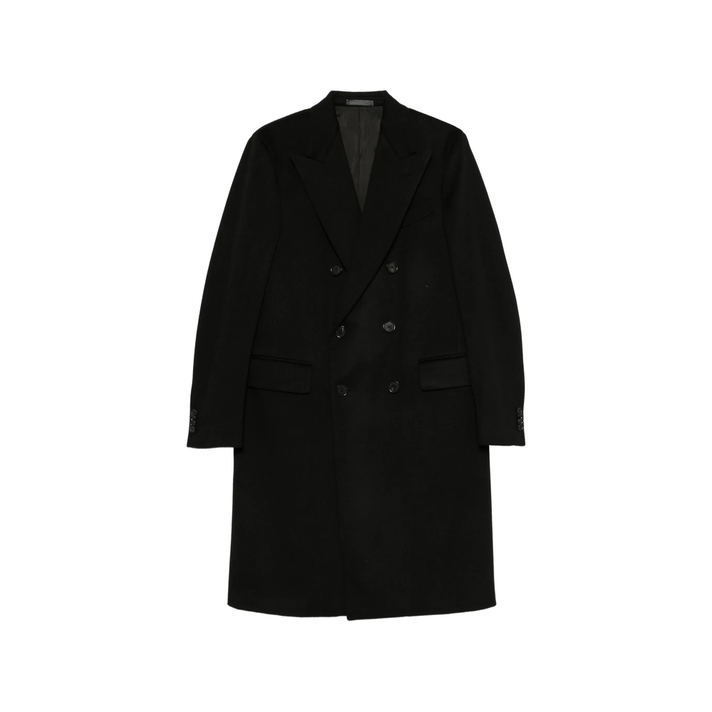 Caruso Double-breasted Peaked-lapel Coat