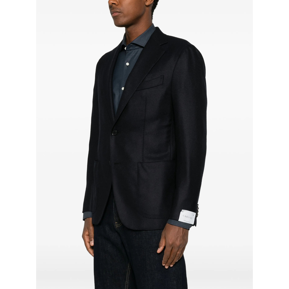 Single-Breasted Notched-Lapels Blazer